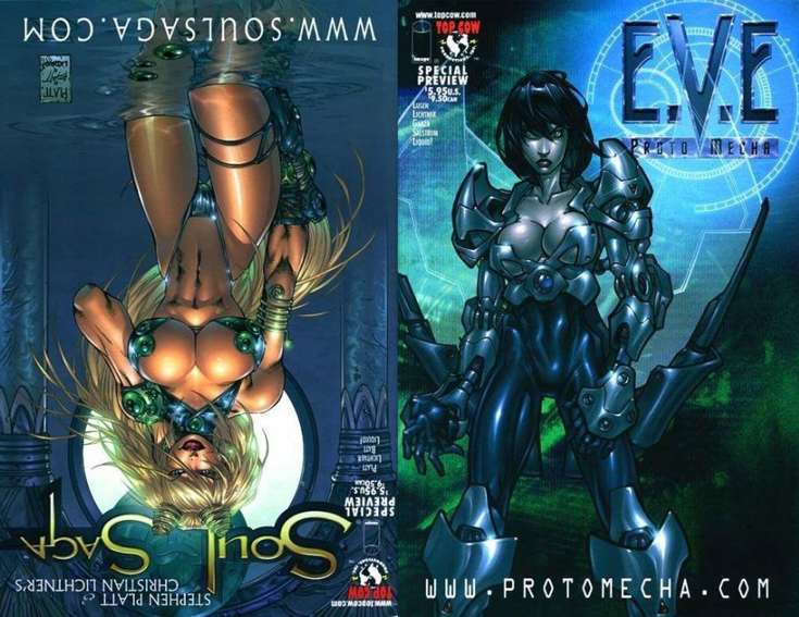 E.V.E. Protomecha/Soul Saga Preview