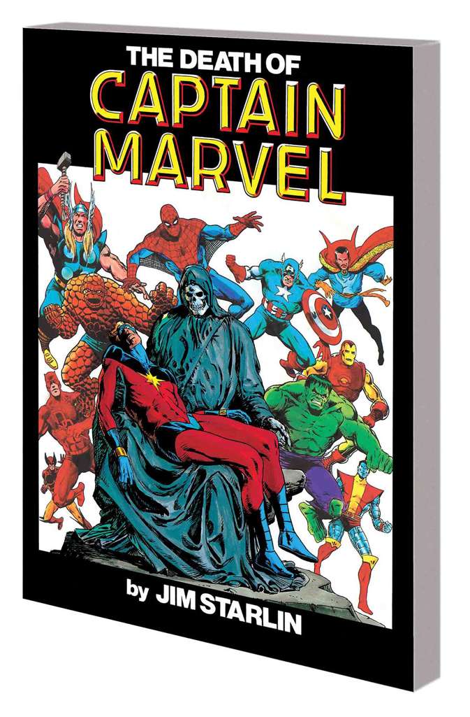The Death of Captain Marvel #1  - 2nd printing