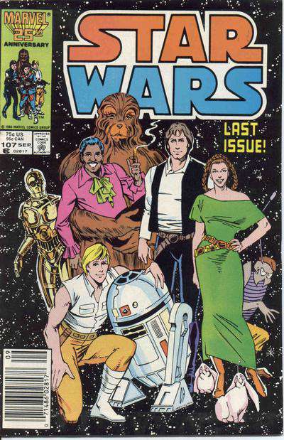 Star Wars #107 Newsstand Edition
