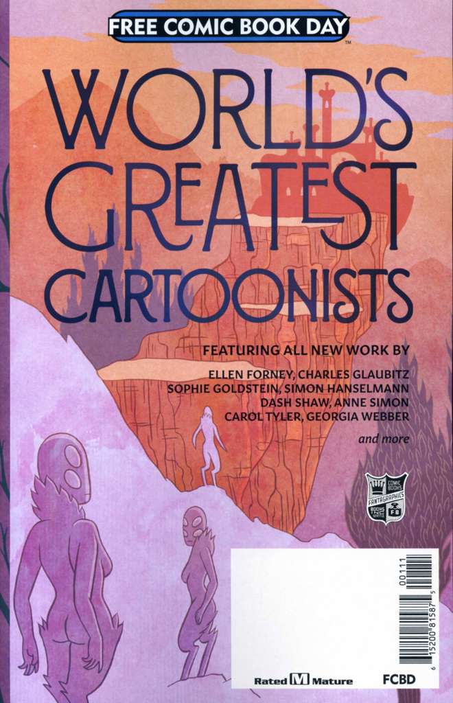 World’s Greatest Cartoonists Free Comic Book Day #2018
