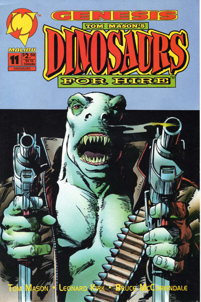 Dinosaurs for Hire (Malibu) #11