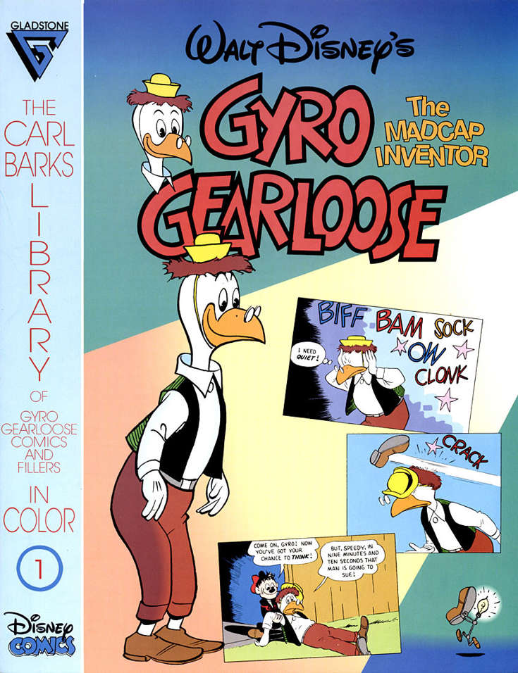 The Carl Barks Library of Walt Disney’s Gyro Gearloose Comics and Fillers in Color