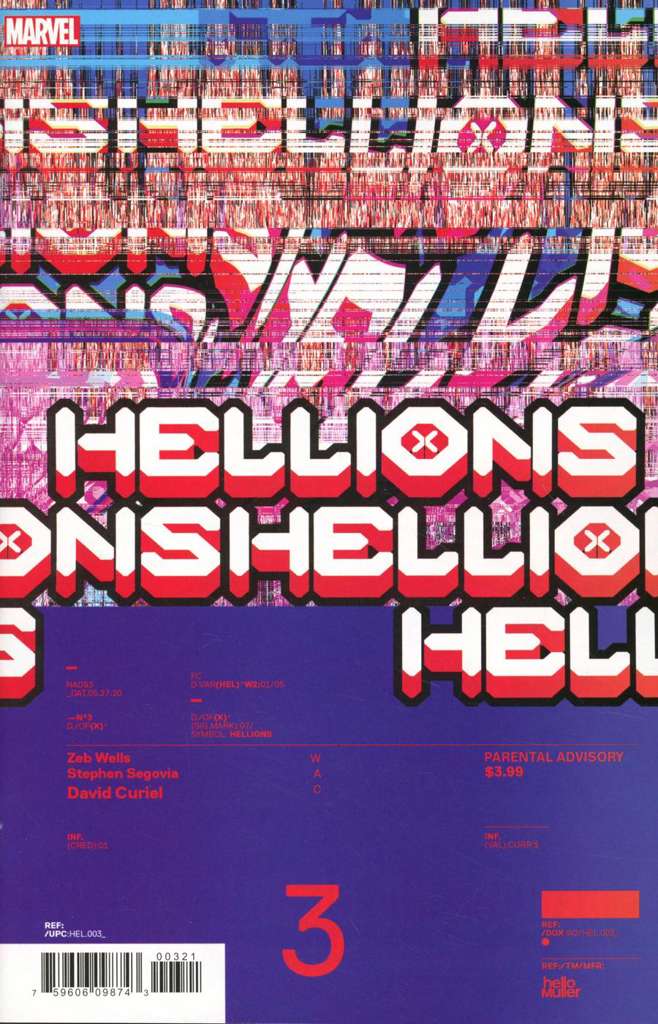 Hellions #3 Variation A