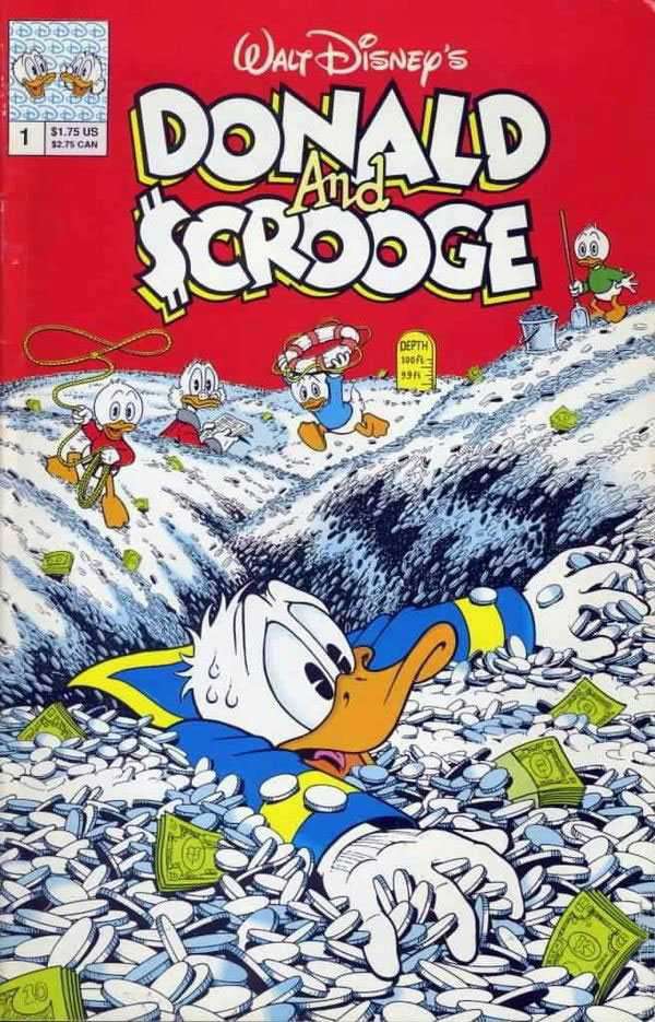 Donald and Scrooge