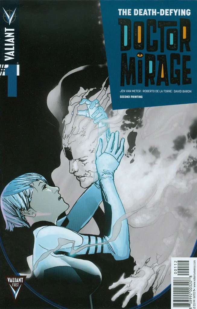 The Death-Defying Doctor Mirage #1  - 2nd printing