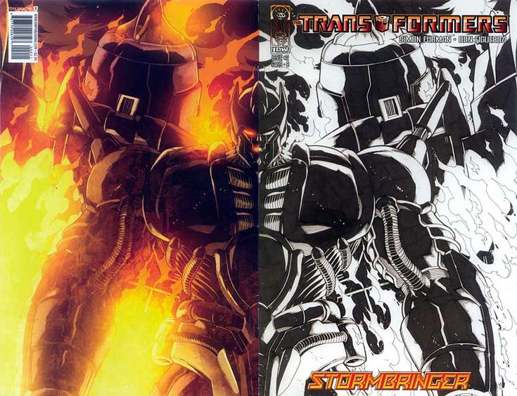 The Transformers: Stormbringer #2 Variation B