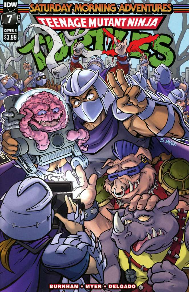 Teenage Mutant Ninja Turtles: Saturday Morning Adventures Continued #7 Variation B