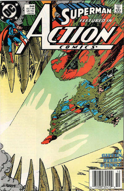 Action Comics #646 Newsstand Edition