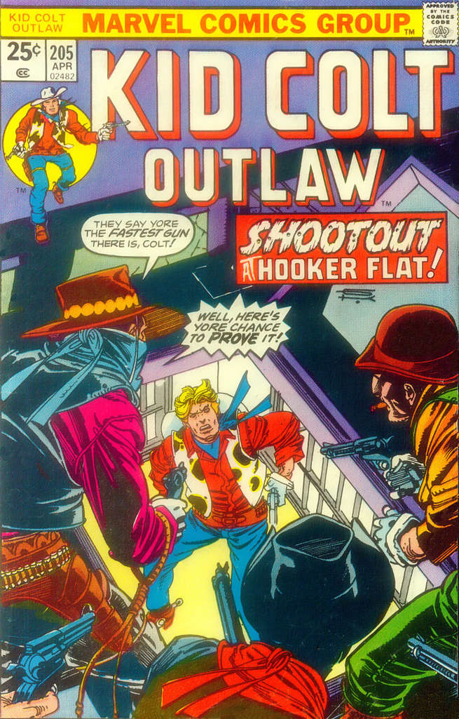 Kid Colt Outlaw #205