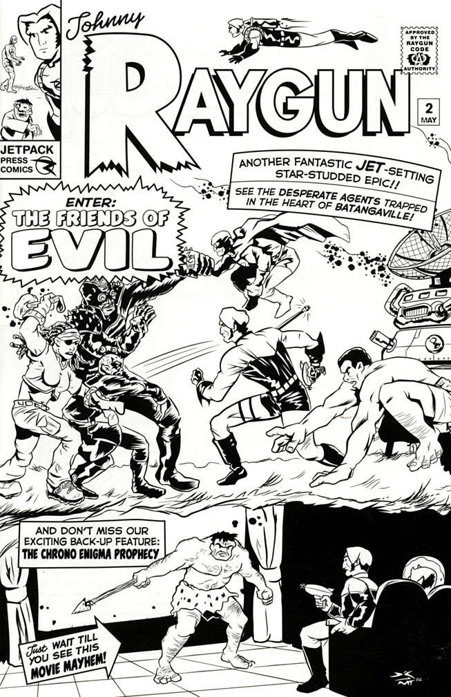 Johnny Raygun: Quarterly #2 Variation A