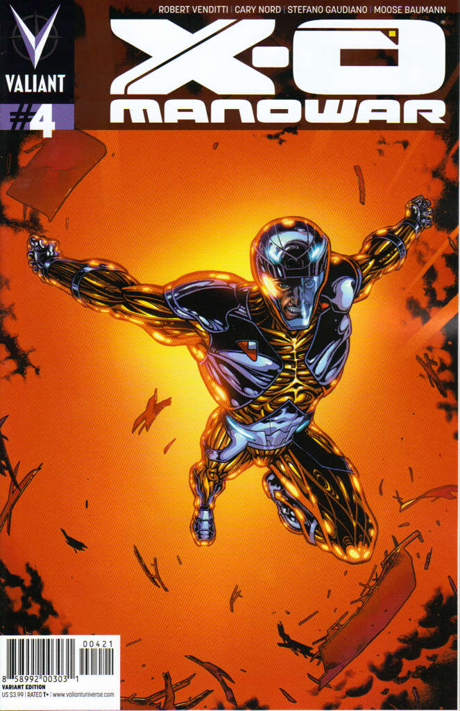 X-O Manowar (3rd Series) #4 Variation A
