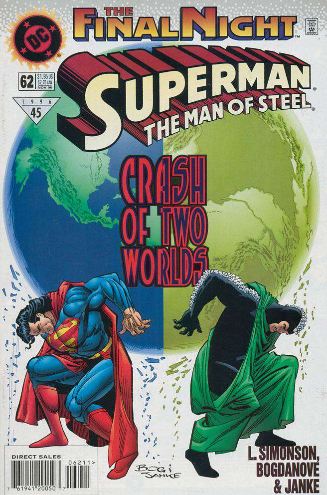 Superman: The Man of Steel #62