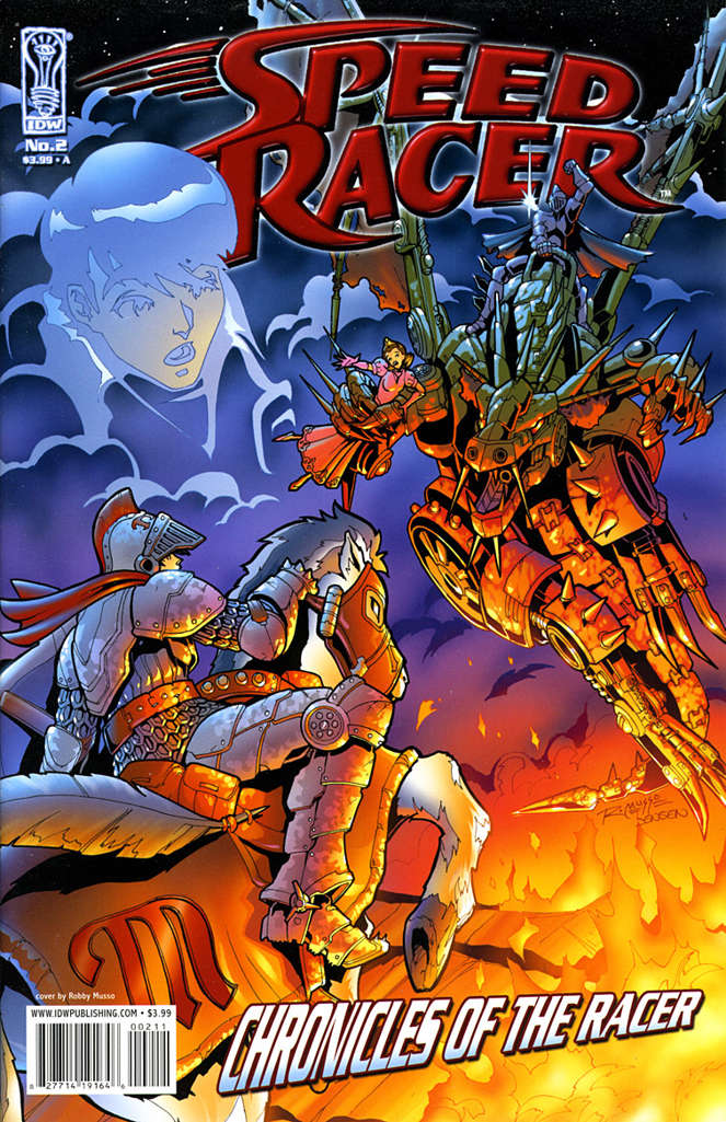 Speed Racer (IDW) #2 Variation A