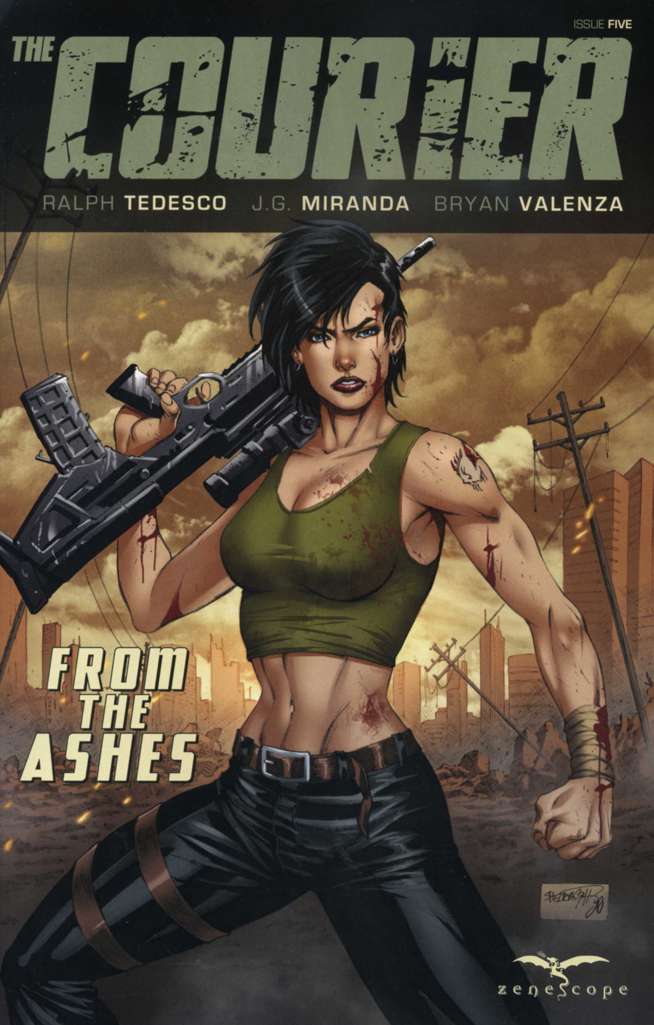 The Courier: From the Ashes #5 Variation A