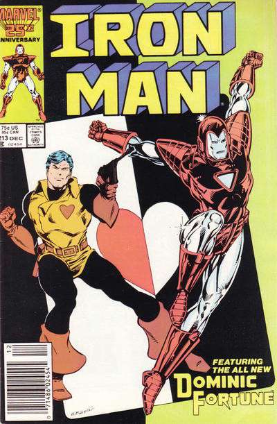 Iron Man (1st Series) #213 Newsstand Edition