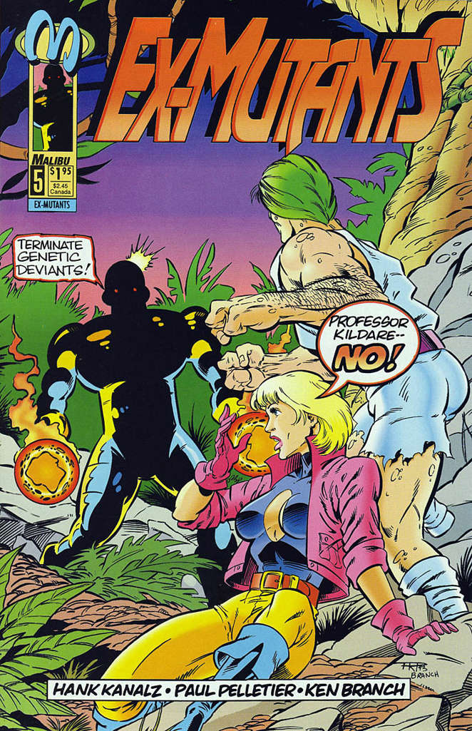 Ex-Mutants (Malibu) #5