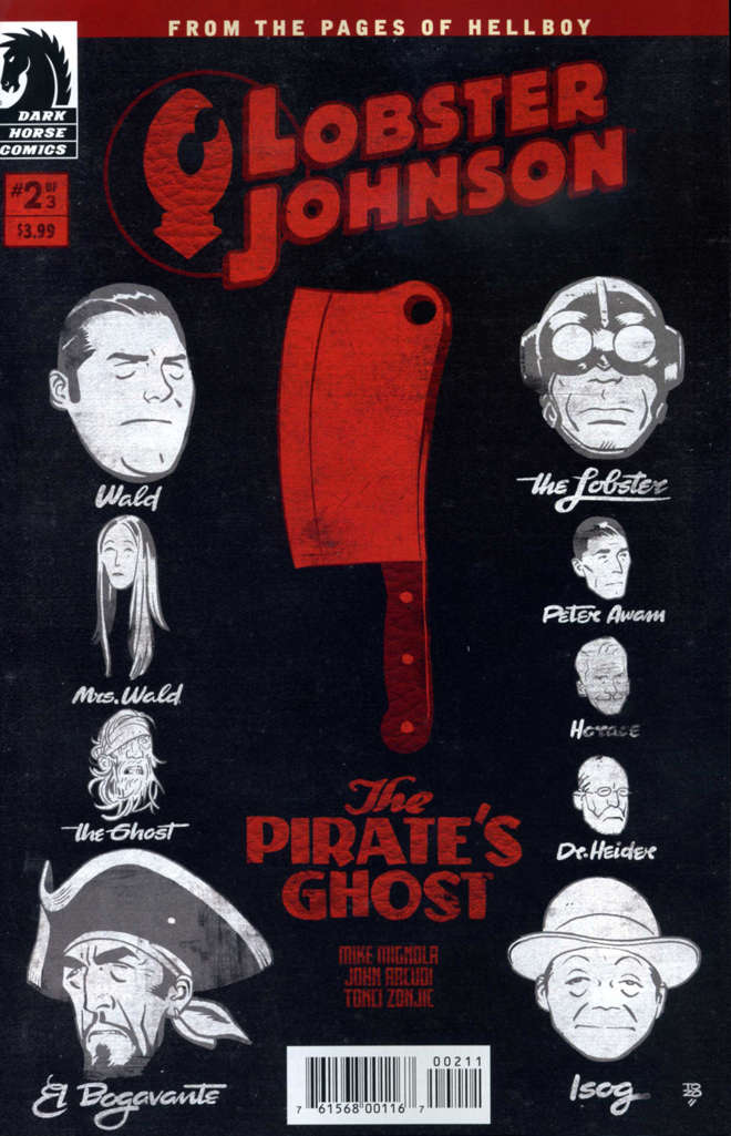 Lobster Johnson: The Pirate’s Ghost #2