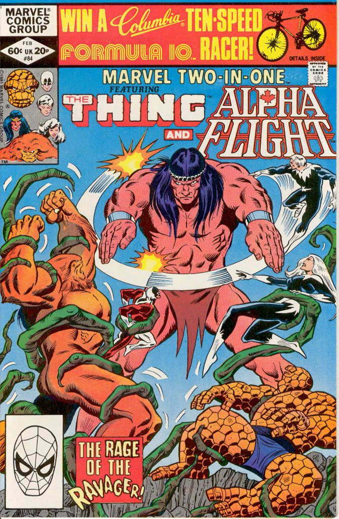 Marvel Two-In-One #84