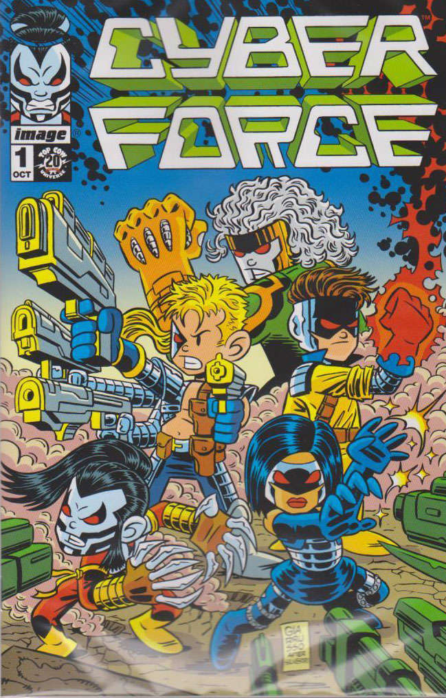 Cyber Force (Vol. 4) #1 Variation E