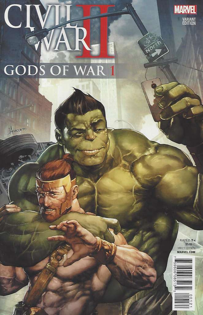 Civil War II: Gods Of War #1 Variation A