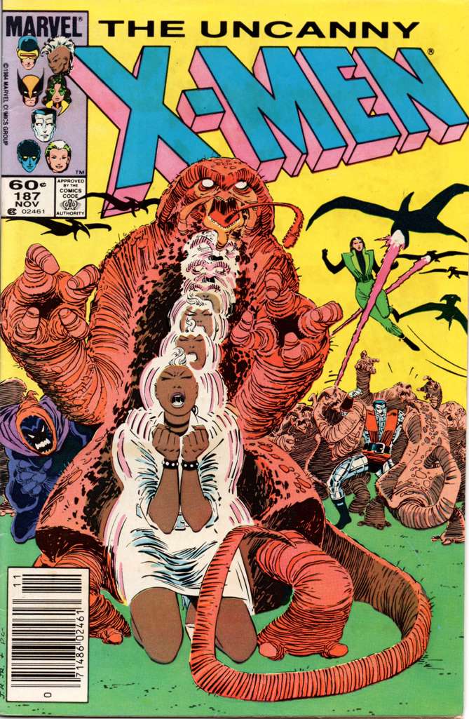 The Uncanny X-Men #187 Newsstand Edition