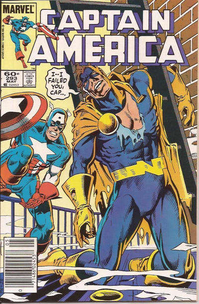 Captain America (1st Series) #293 Newsstand Edition