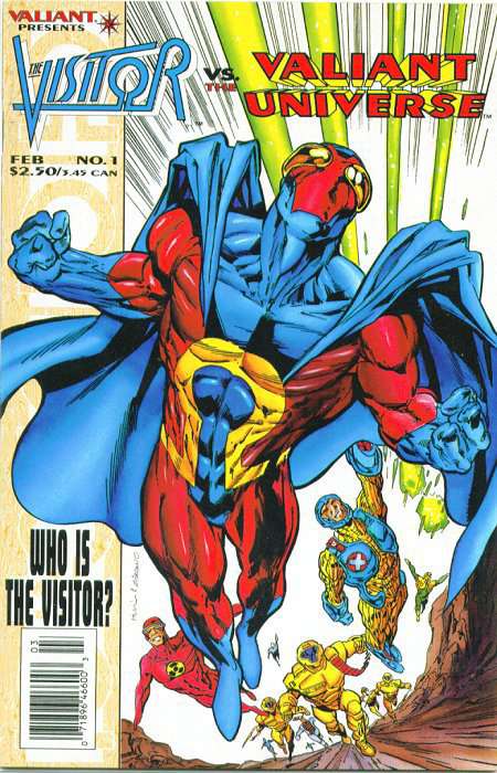 The Visitor vs. The Valiant Universe #1 Variation A