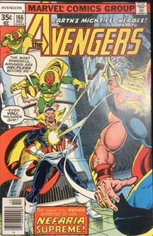The Avengers #166 Mark Jewelers Insert Edition