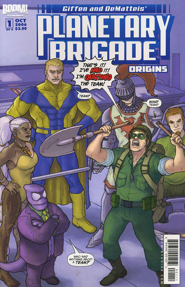 Planetary Brigade: Origins