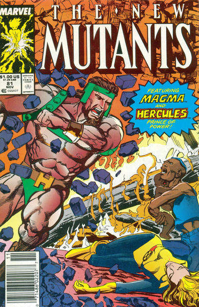The New Mutants #81 Newsstand Edition