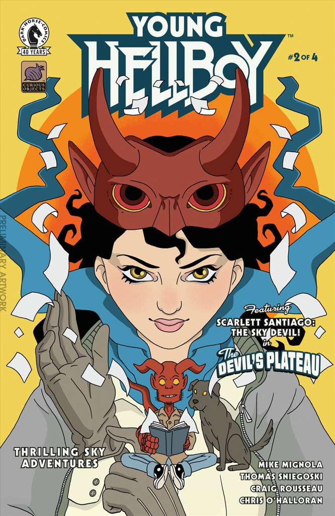 Young Hellboy: Thrilling Sky Adventures #2 Variation B