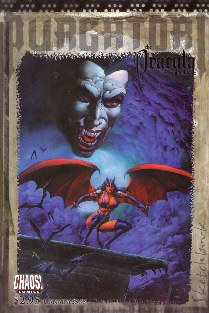 Purgatori: The Dracula Gambit Sketchbook