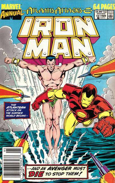 Iron Man (1st Series) Annual #10 Newsstand Edition