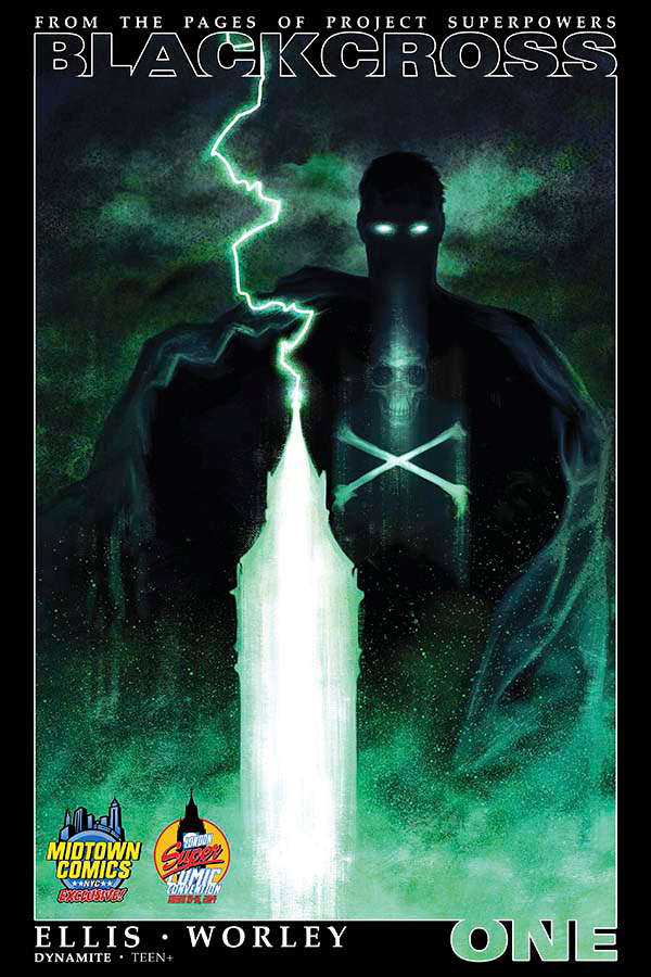 Project Superpowers: Blackcross #1 Variation P