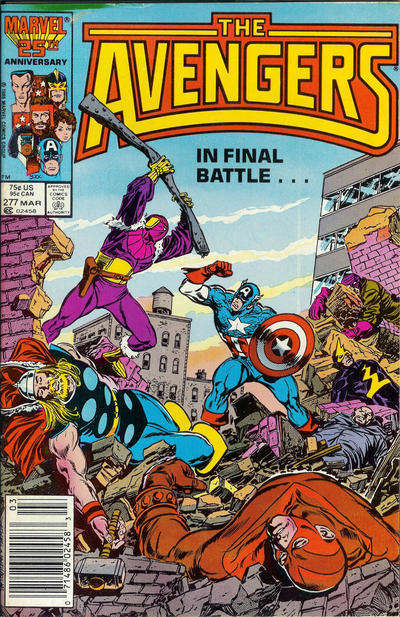 The Avengers #277 Newsstand Edition