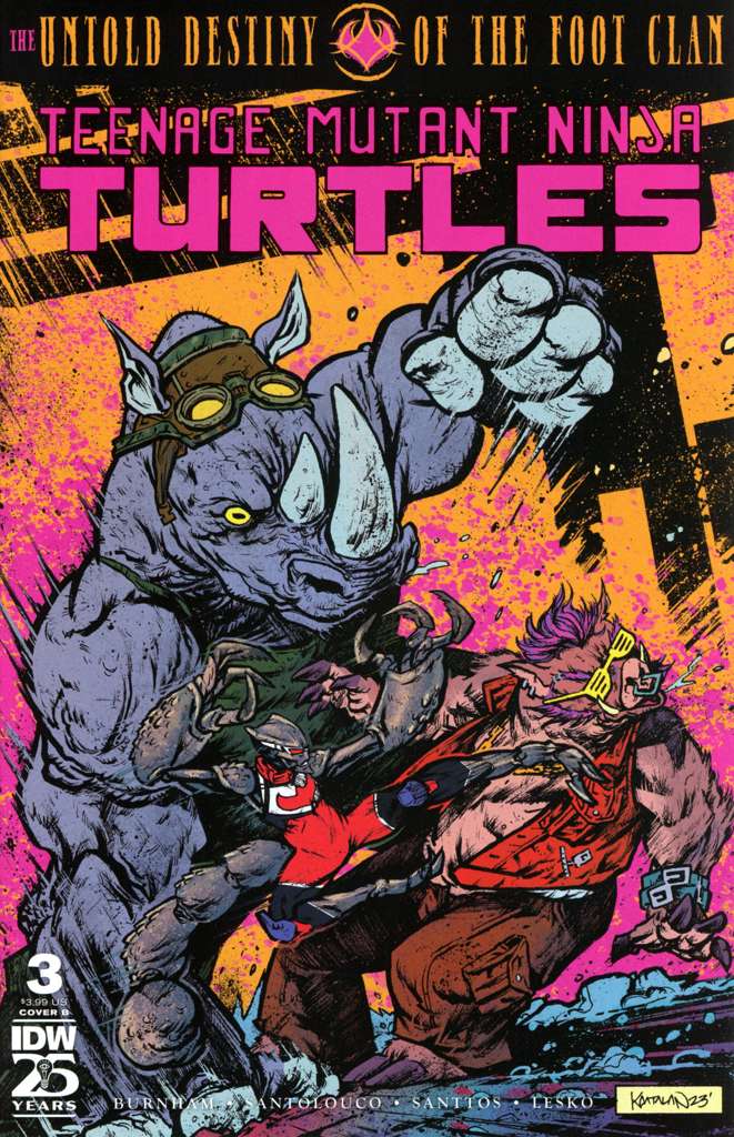 Teenage Mutant Ninja Turtles: The Untold Destiny of the Foot Clan #3 Variation B