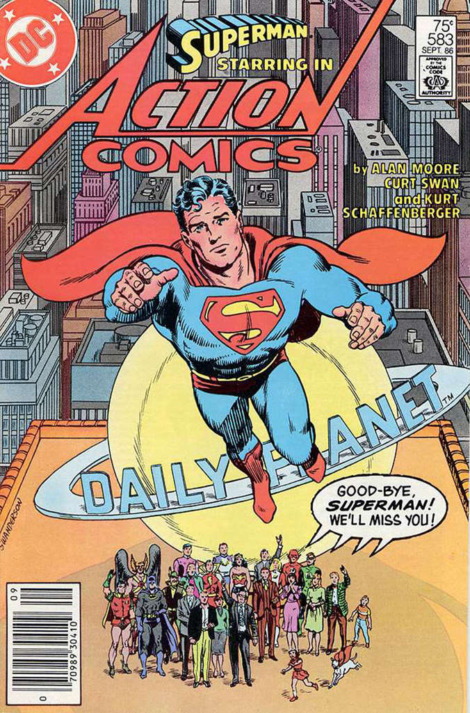 Action Comics #583 Newsstand Edition