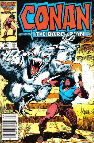 Conan the Barbarian #181 Newsstand Edition