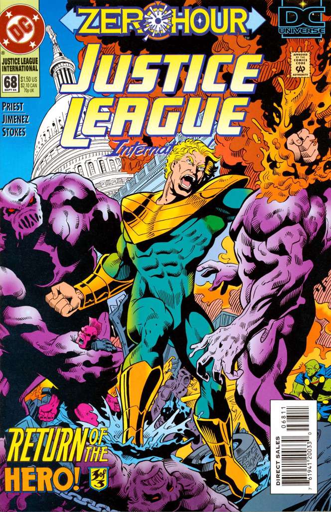 Justice League International #68