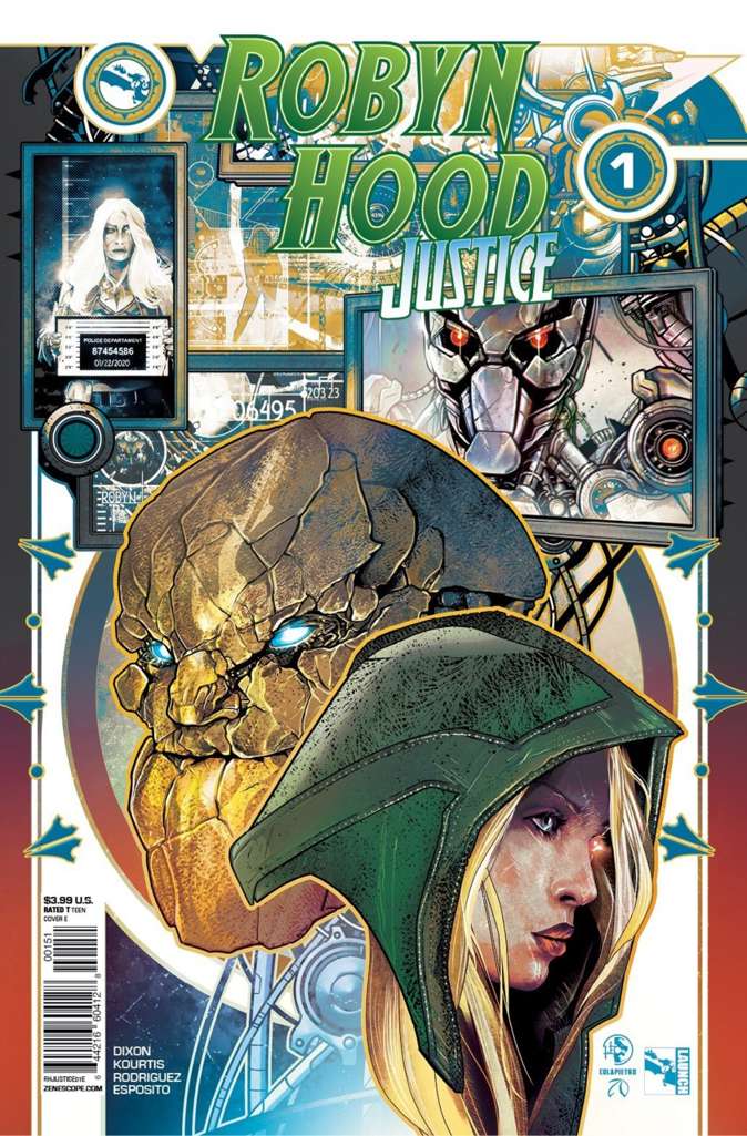 Robyn Hood: Justice #1 Variation E