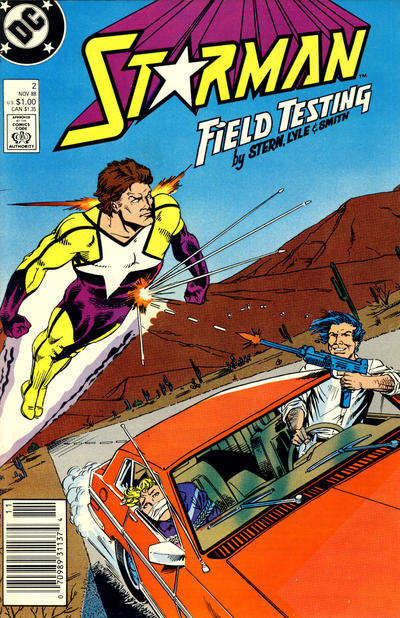 Starman (1st Series) #2 Newsstand Edition