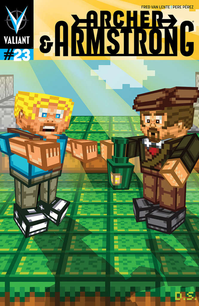 Archer and Armstrong (2nd Series) #23 Variation A