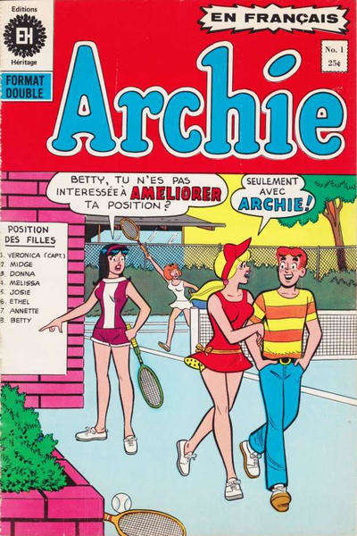 Archie (Editions Héritage)