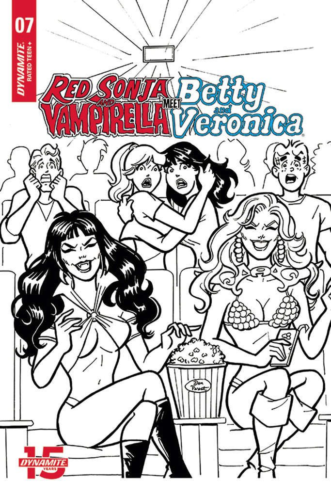 Red Sonja and Vampirella Meet Betty and Veronica #7 Variation F