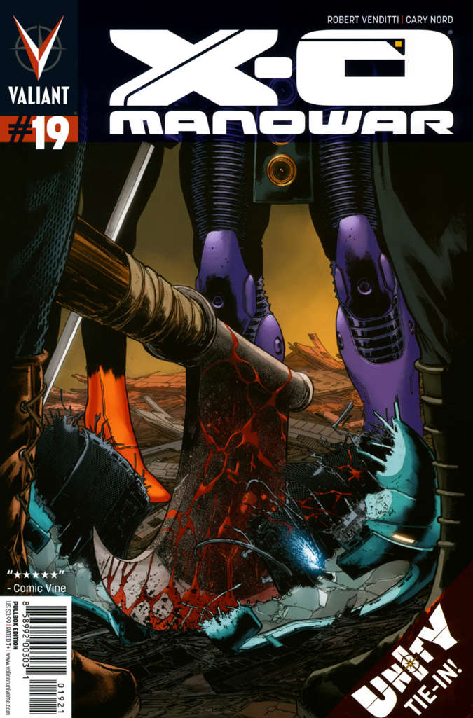 X-O Manowar (3rd Series) #19 Variation A