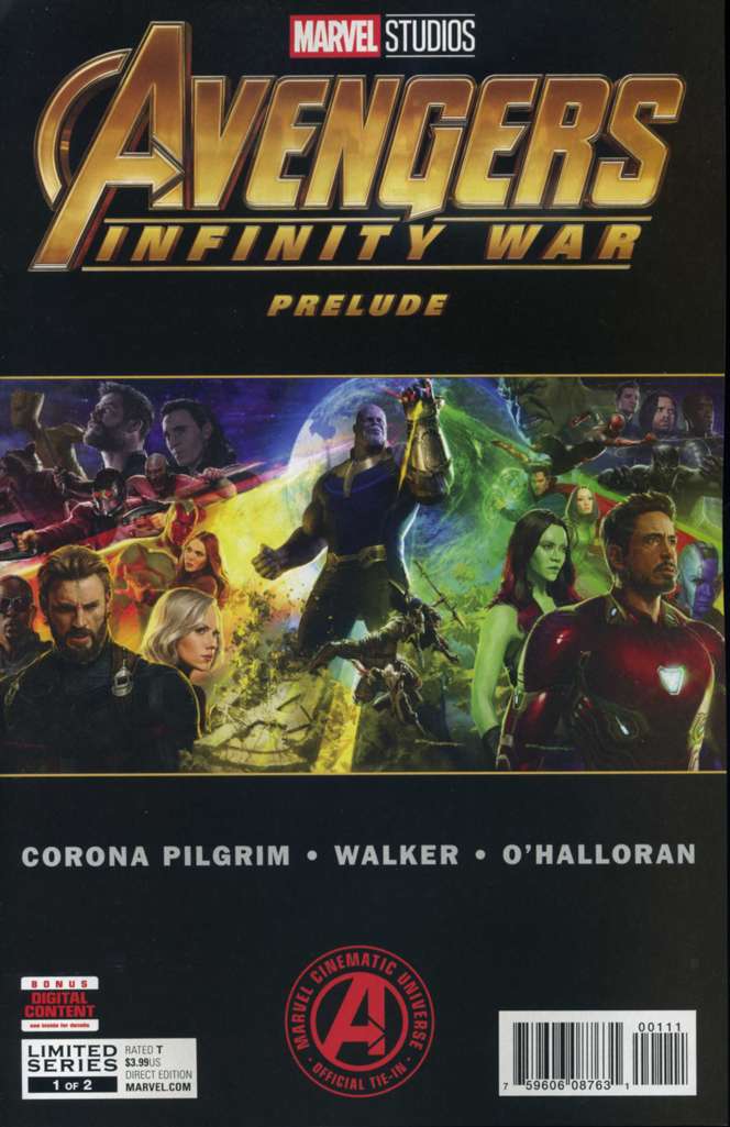 Marvel’s Avengers: Infinity War Prelude #1