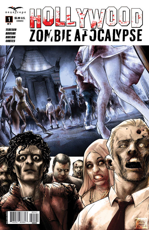 Hollywood Zombie Apocalypse #1 Variation D