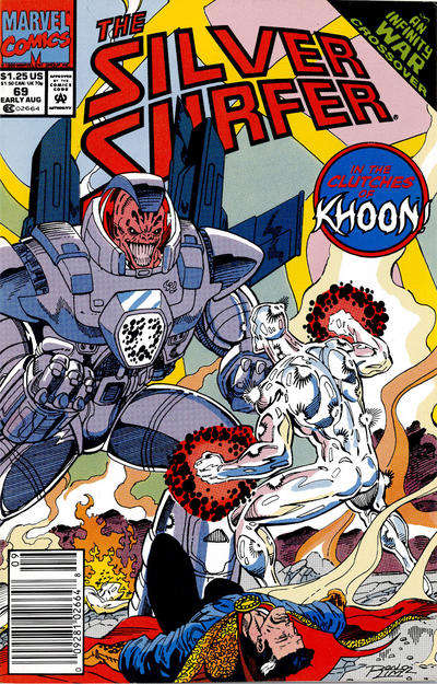 The Silver Surfer (Vol. 3) #69 Newsstand Edition