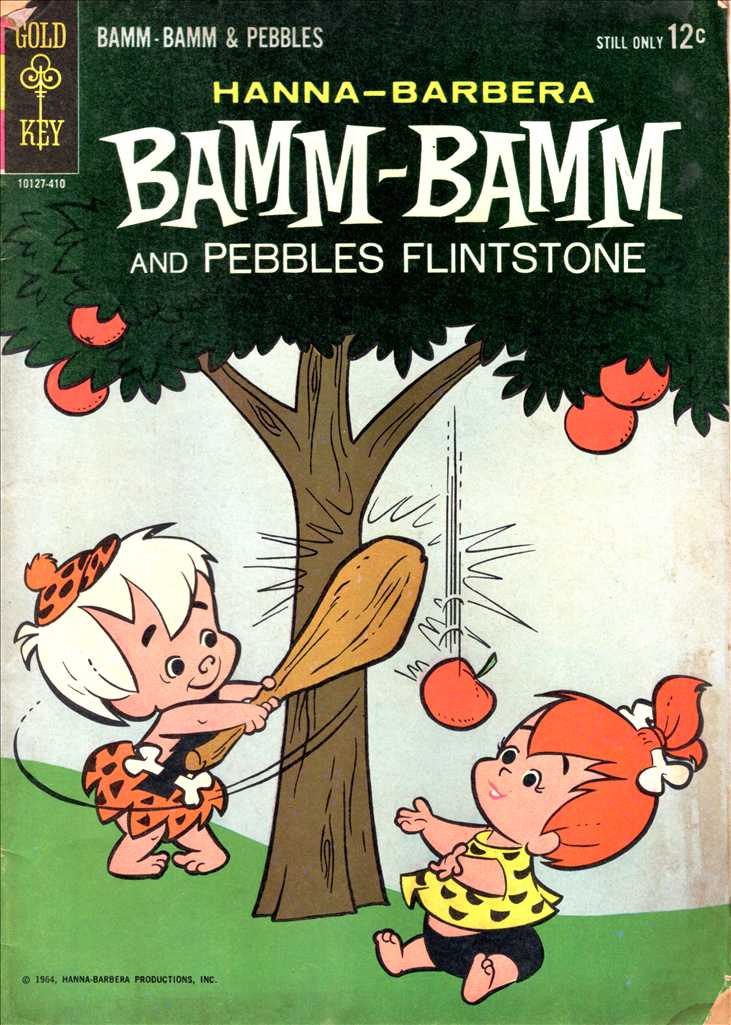Bamm-Bamm and Pebbles Flintstone