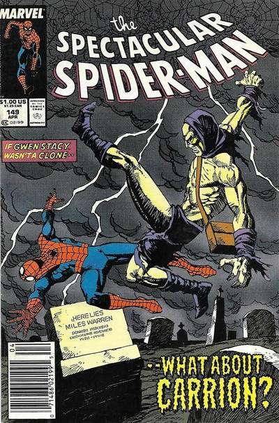 The Spectacular Spider-Man #149 Newsstand Edition